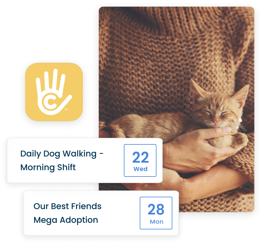 Volunteer Management Software for Animal Welfare Nonprofits Civic Champs